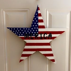 “Merica” Door Hanger